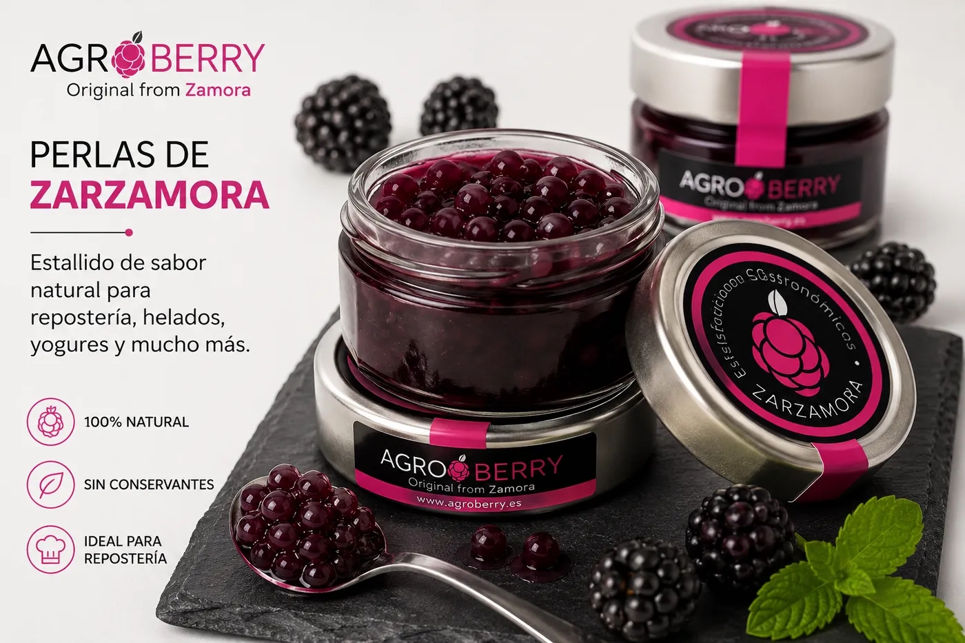 Caviar de Zarzamora - Imagen 3